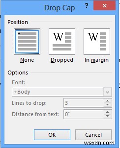 Wordで背景色を変更して印刷する方法と、ドロップキャップの追加手順