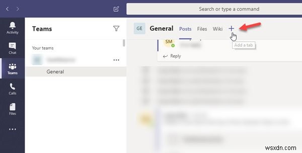 Microsoft Teamsでアプリをインストールしてタブとして追加する方法