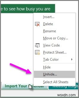 ExcelのCalendar Insightsテンプレートをカスタマイズする方法