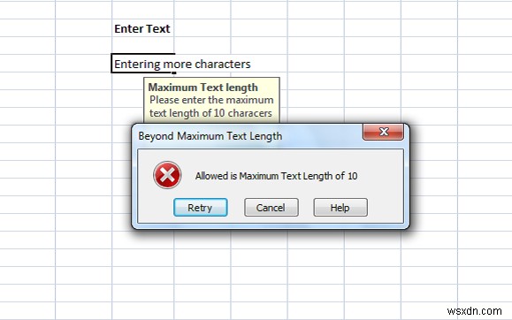 【Microsoft Excel】入力規則でエラーメッセージを追加・表示する方法