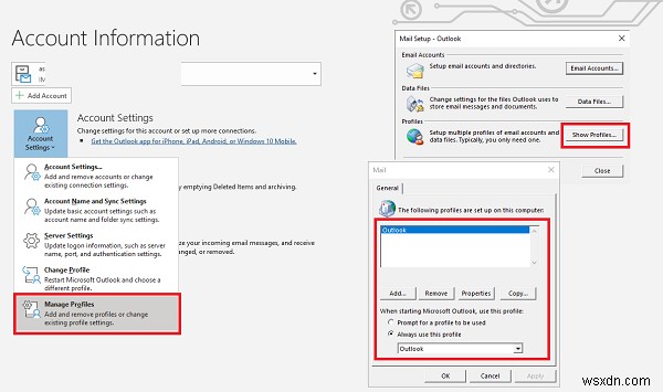 Outlookで「Microsoft Exchangeへの接続が利用できません」エラーが出たときの解決方法