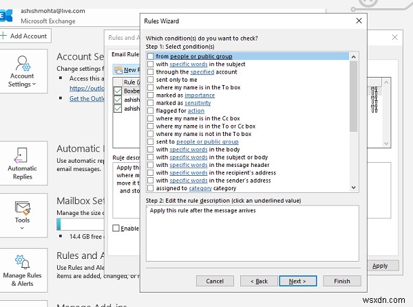 Microsoft Outlookでメールを自動転送する設定方法【Outlook 2019/2016対応】