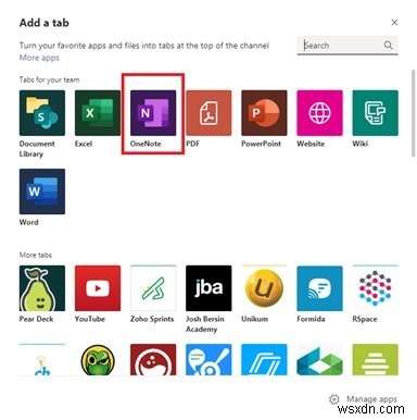 OneNoteノートブックをMicrosoft Teamsに追加して活用する方法
