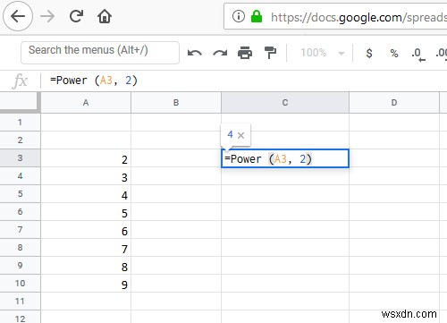 Excelでセル範囲の数値をべき乗（指数）計算する方法｜POWER関数と^演算子の使い方
