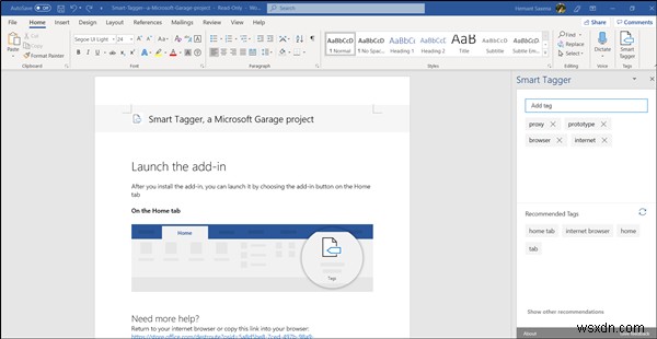 【保存版】Smart Tagger Wordアドインでドキュメントの検索・タグ付けが劇的にラクになる