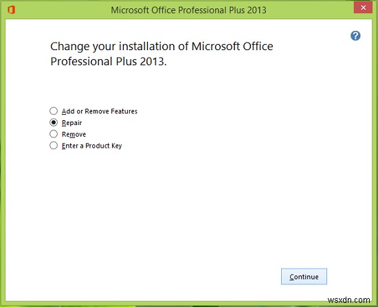 Officeエラーコード30094-4「問題が発生しました」の解決方法