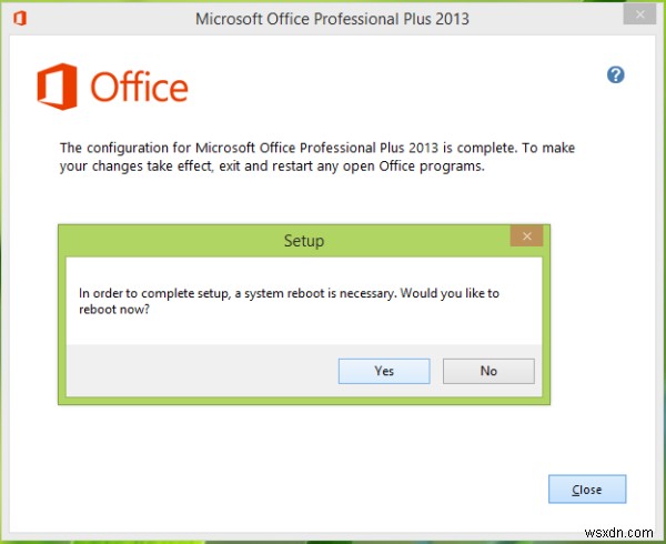 Officeエラーコード30094-4「問題が発生しました」の解決方法