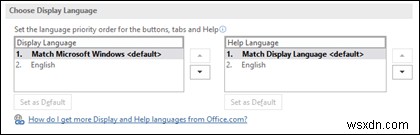 Office言語パックのインストール時にエラーコード30053-4または30053-39が表示される原因と対処法