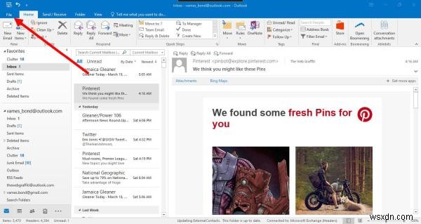 Microsoft Outlookでメールを開いた瞬間に既読(開封済み)にする設定方法