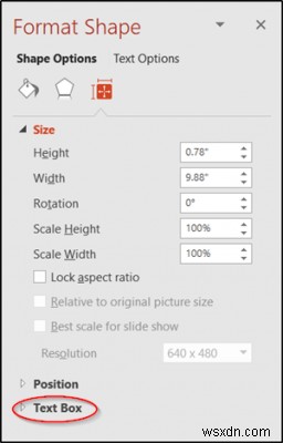 PowerPointで自動テキストサイズ変更(AutoFit)機能をオフにする方法