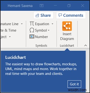 Lucidchartでフローチャートを作成してMicrosoft Wordに挿入する方法
