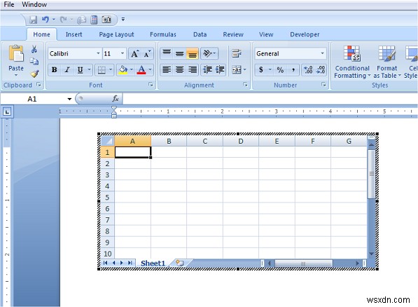 Word文書にExcelスプレッドシートを挿入する3つの方法(リンクで自動更新も可能)
