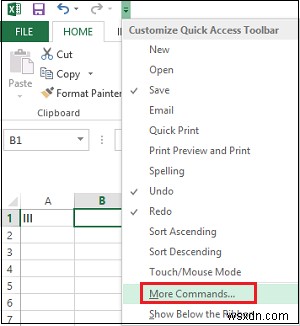 Windows電卓をExcelのクイックアクセスツールバーに追加する方法