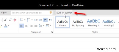 Word Onlineを使いこなす!知っておきたい便利なヒントとテクニック5選