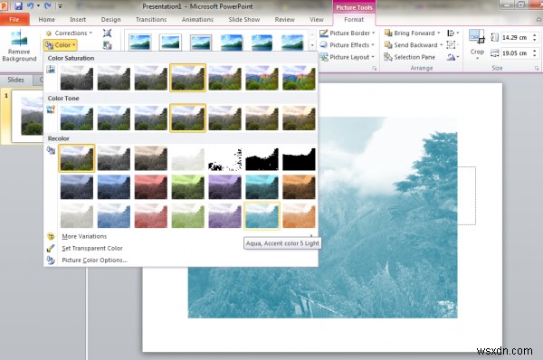 Microsoft PowerPointでテクスチャ付きスライド背景を作成する方法