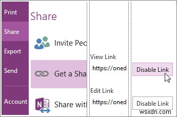 OneDriveでOneNoteノートブックのアクセス許可を変更する方法