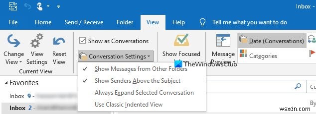 Microsoft Outlookの会話ビュー機能の使い方|不要な会話の除外とメッセージ整理