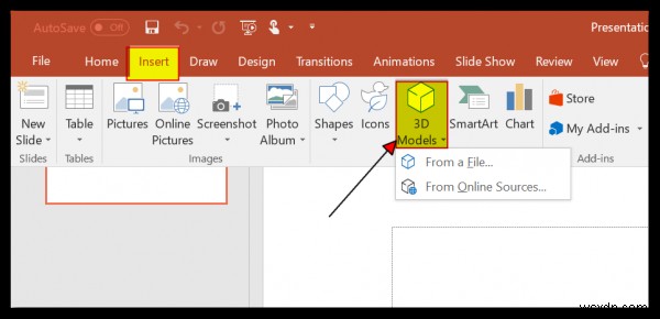 たった数ステップでPowerPointプレゼンテーションに3Dオブジェクトを追加する方法