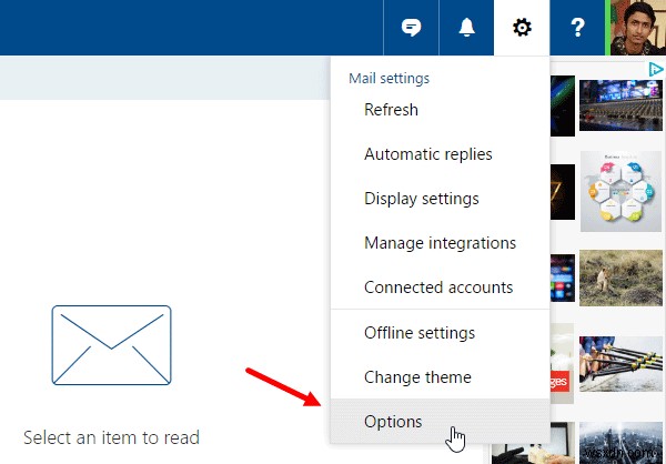 Outlook Webでリンクプレビューを無効にする方法