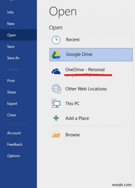 Dropbox・Googleドライブ・BoxをMicrosoft Officeの保存先として追加する方法