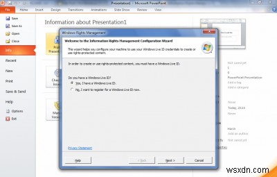 OfficeのIRM（Information Rights Management）でドキュメントへのアクセスを制限する方法