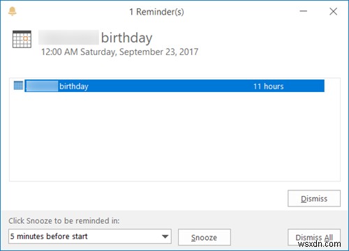 Outlookカレンダーのリマインダーとポップアップ通知をオフにする方法