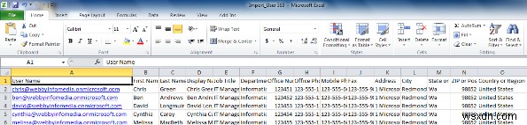 Office 365の一括インポート機能で複数ユーザーをまとめて追加する方法