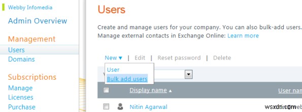 Office 365の一括インポート機能で複数ユーザーをまとめて追加する方法