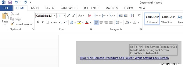 Wordで「Ctrl+クリック」によるハイパーリンクを開くショートカットを有効・無効にする2つの方法