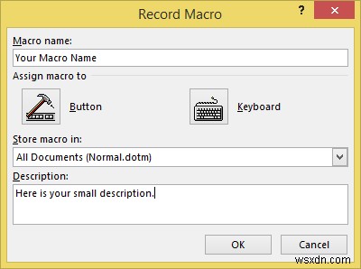 【Word・Excel】マクロを記録して複数の書式をワンクリックで適用するショートカットボタンの作り方