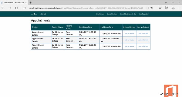 Skype for BusinessとOffice 365仮想医療テンプレートで実現するバーチャル医療