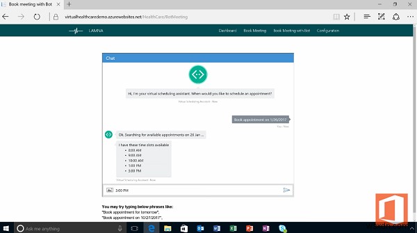 Skype for BusinessとOffice 365仮想医療テンプレートで実現するバーチャル医療