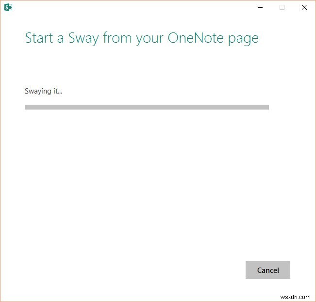 OneNoteの「Send to Sway」アドインでノートの内容をSwayへ送信する方法