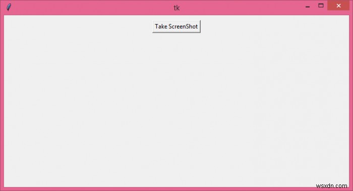 保存せずにPython Tkinterウィンドウにスクリーンショットを表示する方法