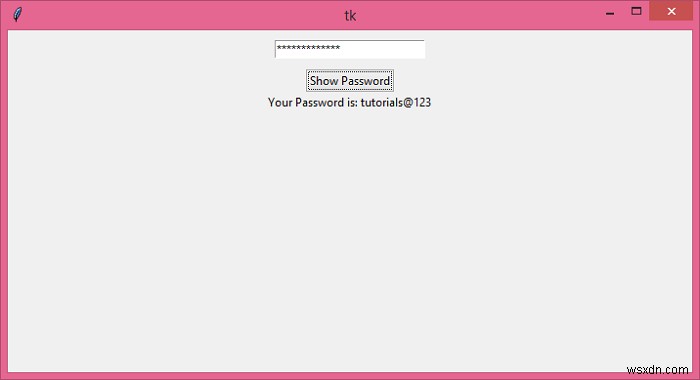Tkinterでパスワード入力フィールドを作成する方法|show属性によるマスク表示の実装例