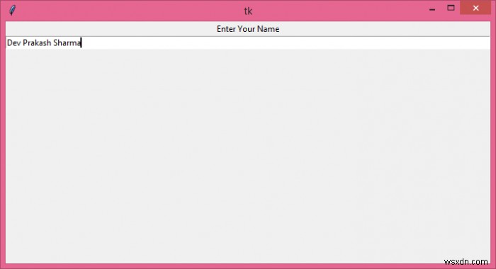 Python TkinterでEntryウィジェットの幅を100%(全幅)に設定する方法