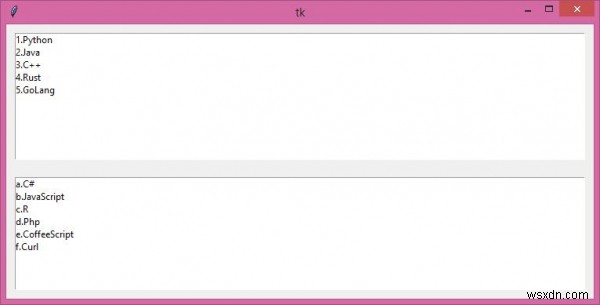 【Python】2つのTkinterリストボックスで同時に選択状態を維持する方法