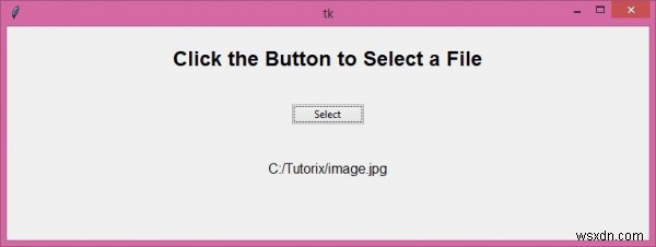 PythonのTkinterでファイル選択ダイアログを使い、選択したディレクトリの場所を表示・保存する方法