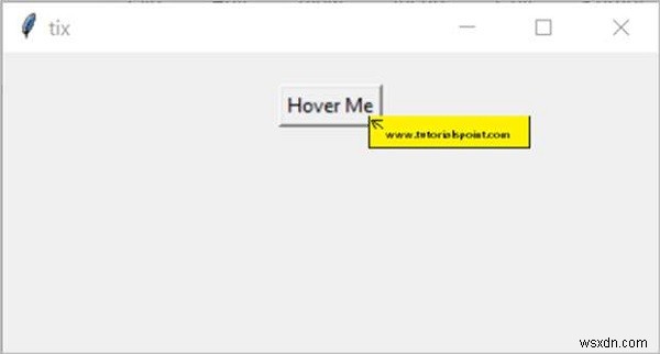 【Python】Tkinterでツールチップ（バルーンヘルプ）を表示する方法