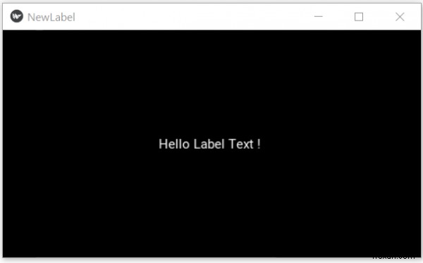 Python Kivyでウィンドウにラベルを追加する方法