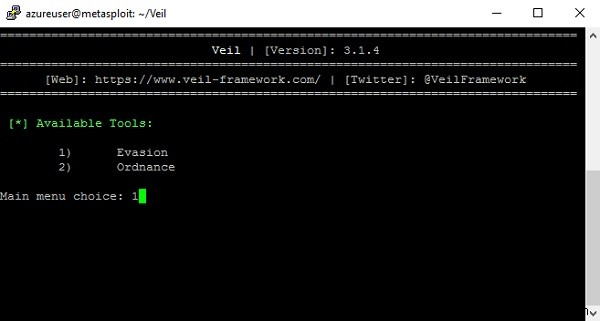 Veil Frameworkを使ってアンチウイルスの検知を回避する方法
