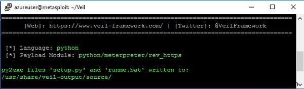 Veil Frameworkを使ってアンチウイルスの検知を回避する方法