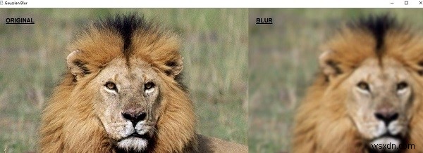 OpenCV×Pythonで画像をぼかす方法|ガウシアンフィルタの基本と実装例