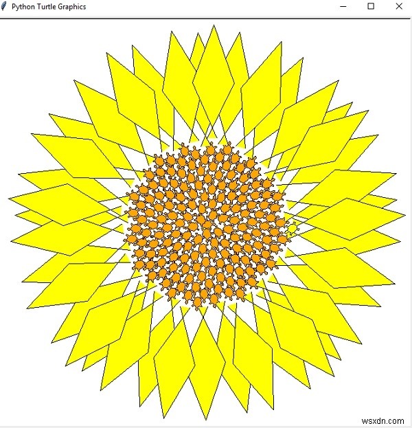 Pythonで描く葉序(ようじょ)パターン ― フィボナッチ螺旋の美しさをコードで再現