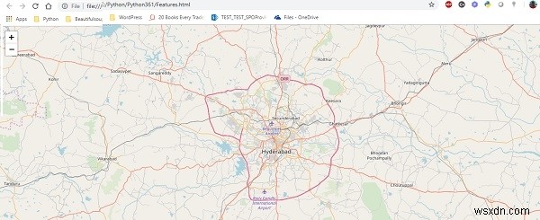FoliumパッケージでGoogleマップをプロットする方法【Python】