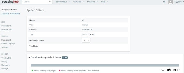 ScrapingHubにScrapyスパイダーをデプロイする手順をわかりやすく解説