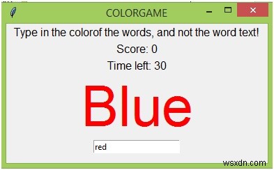 【Python】Tkinterで作るカラーゲーム – 30秒で文字の色を当てるGUIゲーム開発