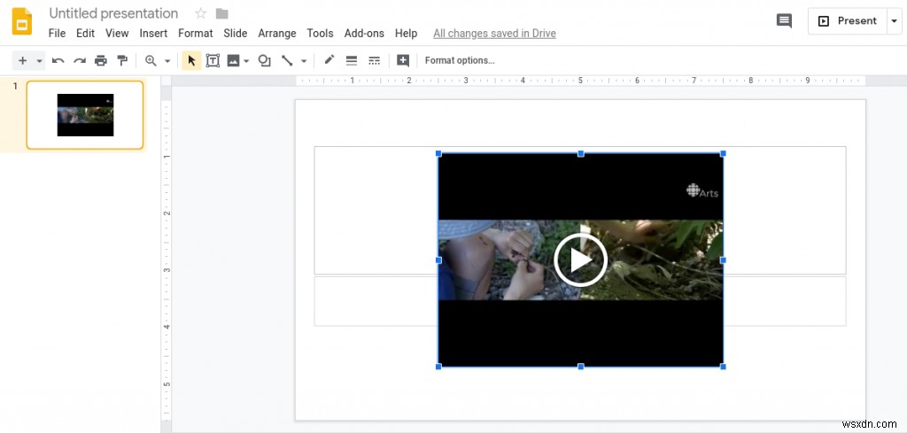 Googleスライドに音声を追加する方法!動画を隠して自動再生させる裏ワザ