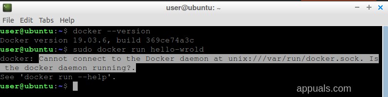 【解決法】「unix:///var/run/docker.sock」でDockerデーモンに接続できないエラーの直し方