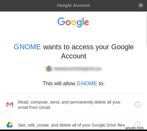 UbuntuのファイルマネージャーからGoogleドライブにアクセスする方法